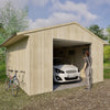 Dřevěná garáž 4 x 6 m