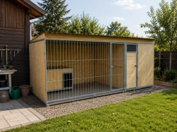 Kotec pro psa 2 x 3 m s přístavkem 2 x 2 m